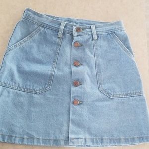 Boutique Denim Skirt - New, Never worn